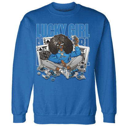 NastyJamz-Industrial-Blue-4s-Sweatshirt-Match-Lucky-Girl