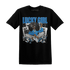 NastyJamz-Industrial-Blue-4s-T-Shirt-Match-Lucky-Girl
