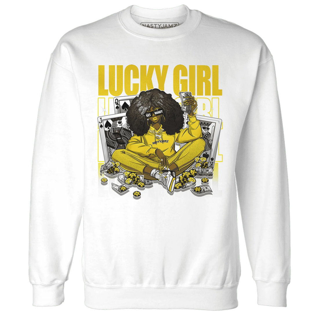 NastyJamz-Vivid-Sulfur-4s-Sweatshirt-Match-Lucky-Girl