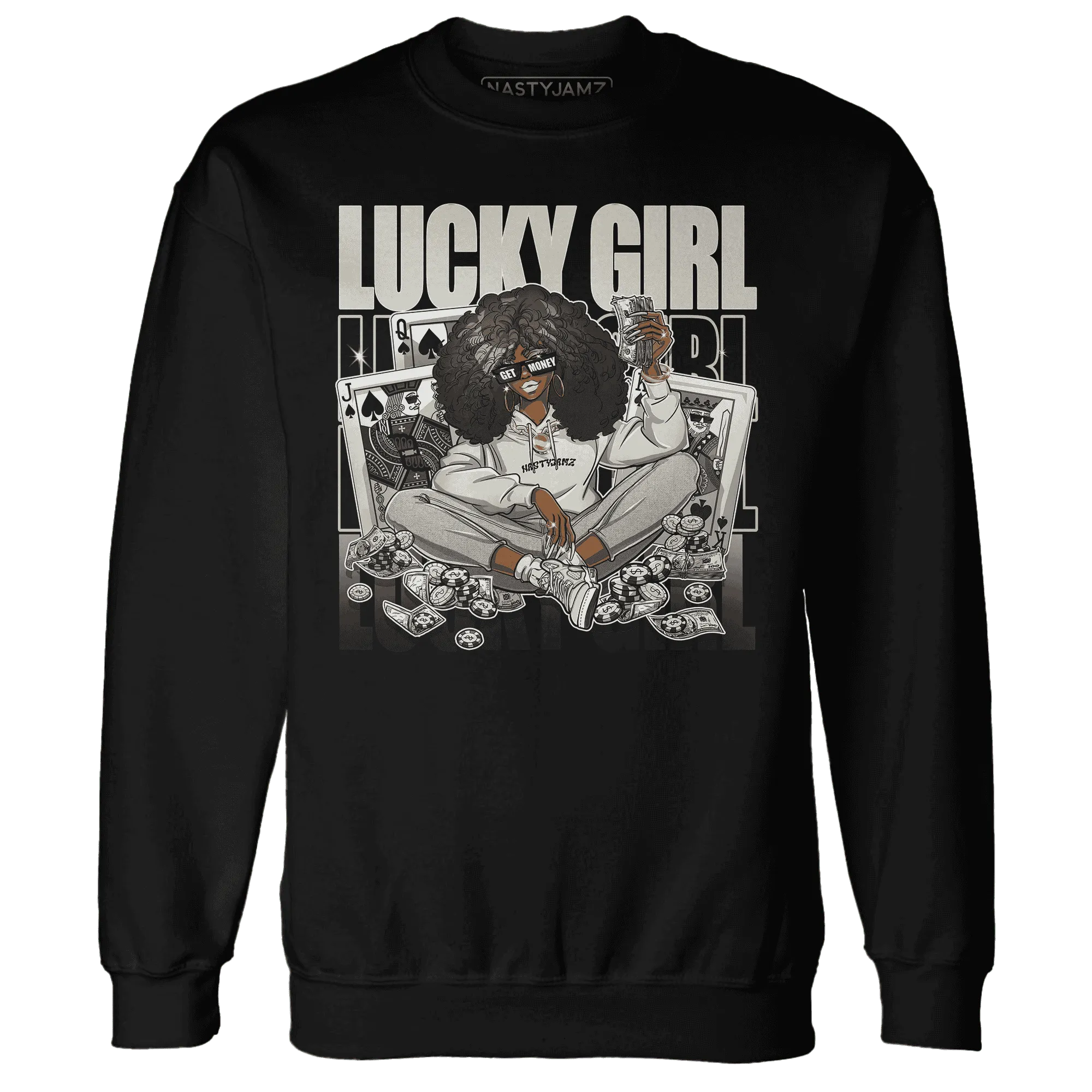 NastyJamz-SE-Sail-5s-Sweatshirt-Match-Lucky-Girl