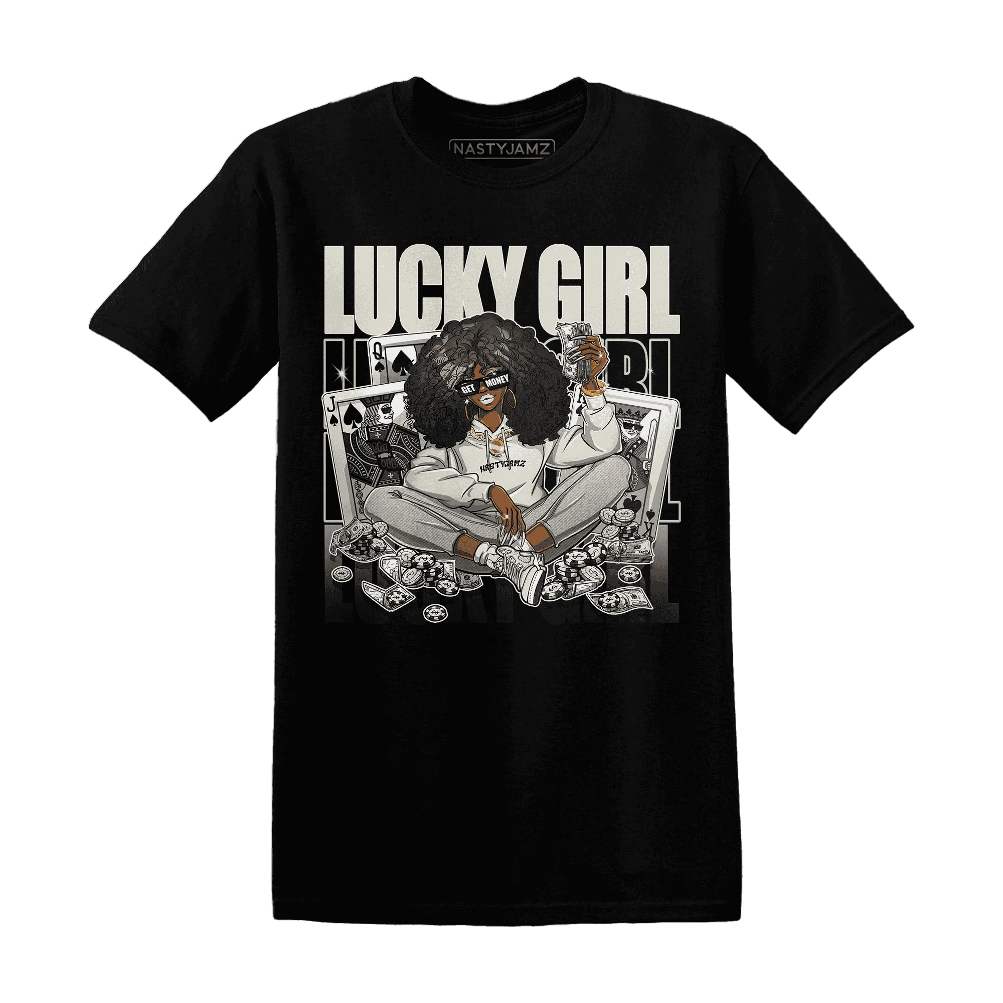 NastyJamz-SE-Sail-5s-T-Shirt-Match-Lucky-Girl