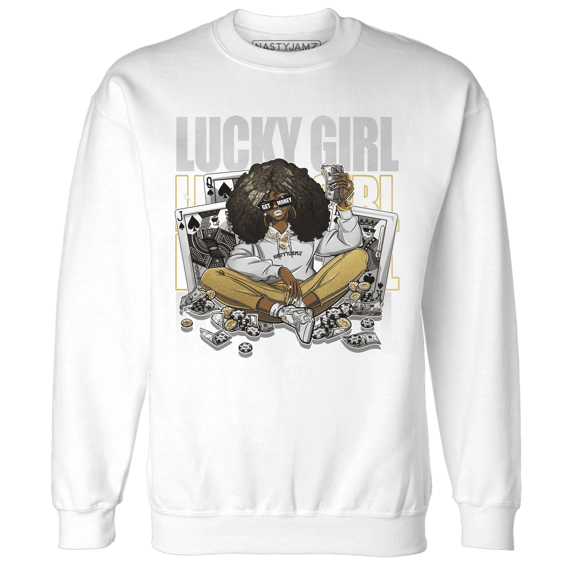 NastyJamz-Paris-Cement-Olympics-6s-Sweatshirt-Match-Lucky-Girl