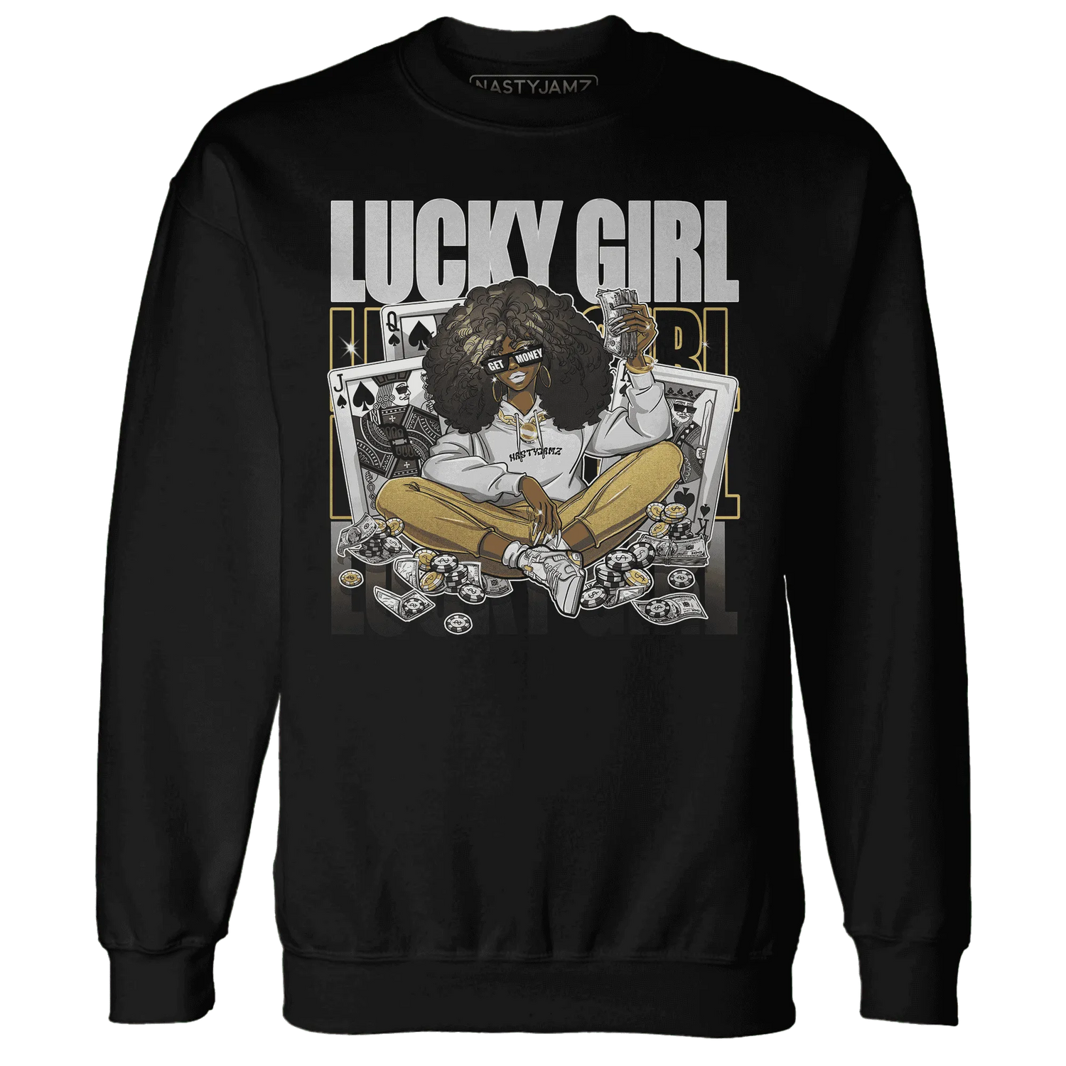 NastyJamz-Paris-Cement-Olympics-6s-Sweatshirt-Match-Lucky-Girl