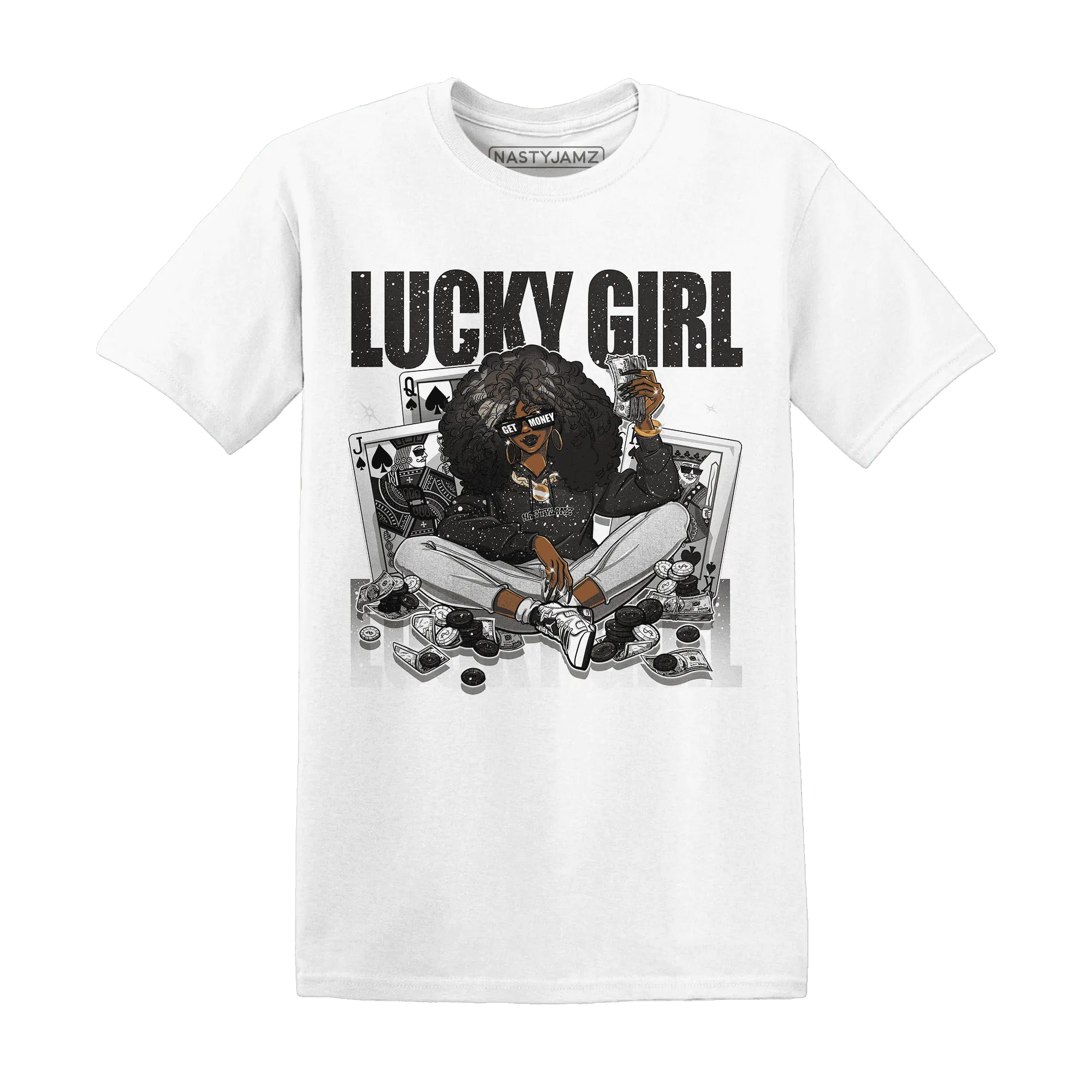 NastyJamz-Reverse-Oreo-6s-T-Shirt-Match-Lucky-Girl