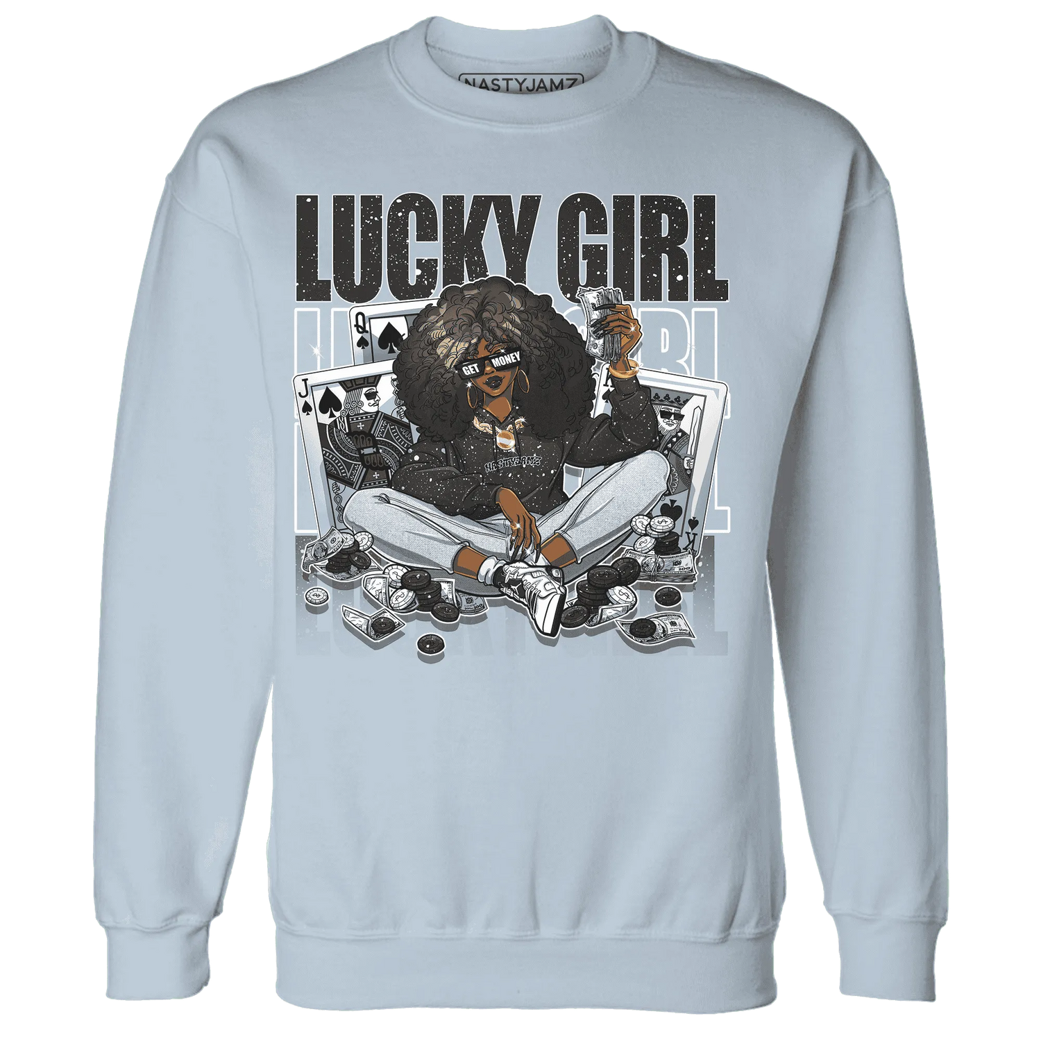 NastyJamz-Reverse-Oreo-6s-Sweatshirt-Match-Lucky-Girl