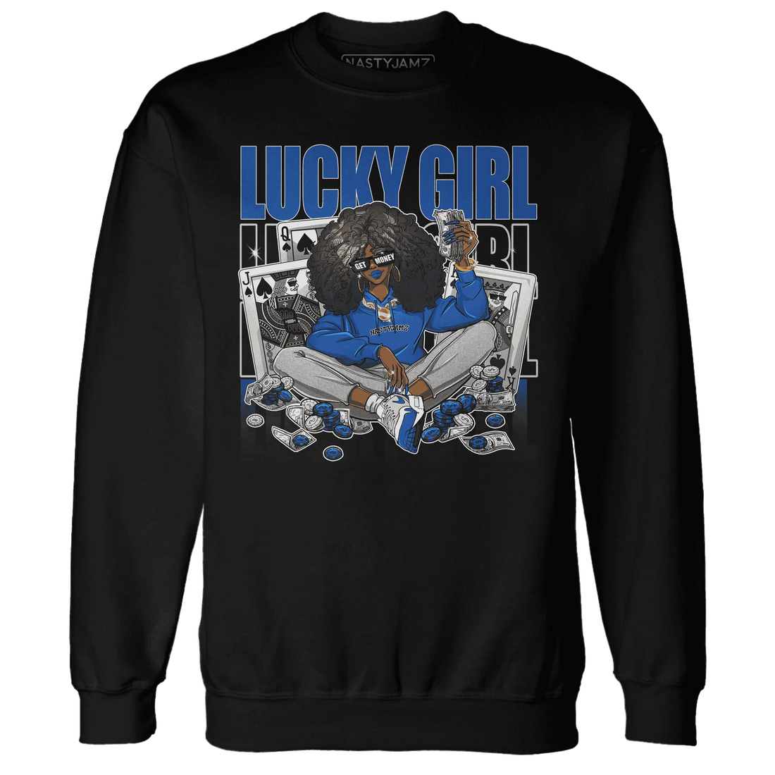 NastyJamz-Air-Max-1-86-Royal-Sweatshirt-Match-Lucky-Girl