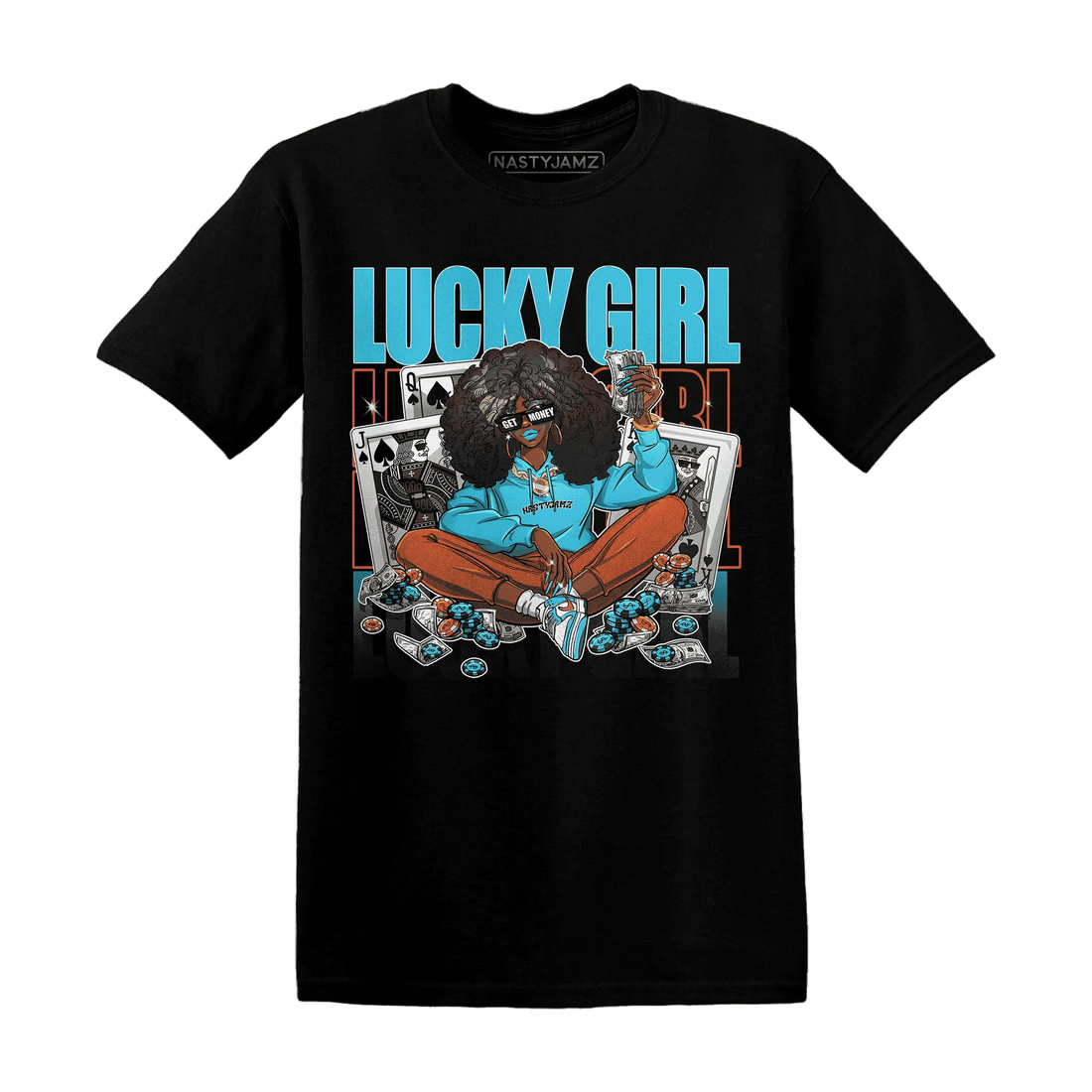 NastyJamz-Dunk-Low-Dolphins-T-Shirt-Match-Lucky-Girl