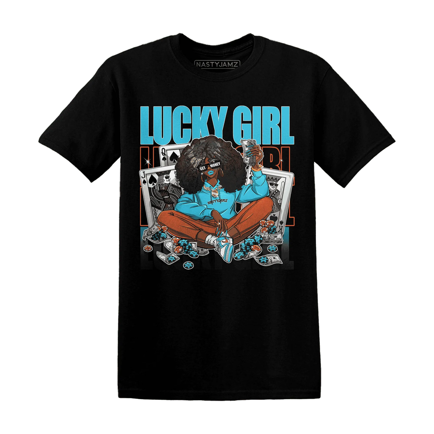 NastyJamz-Dunk-Low-Dolphins-T-Shirt-Match-Lucky-Girl