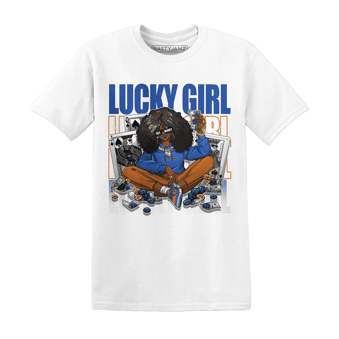 NastyJamz-Dunk-Low-Knicks-T-Shirt-Match-Lucky-Girl