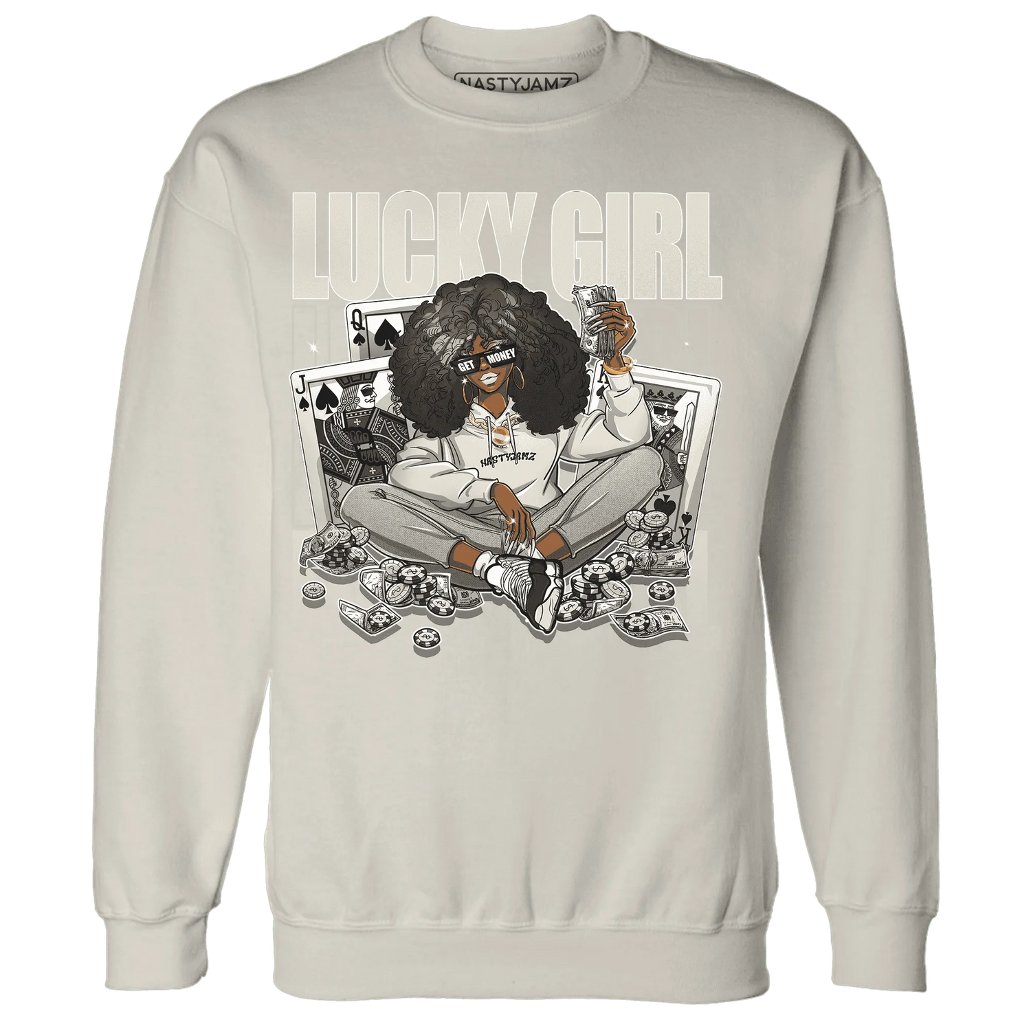 NastyJamz-Gratitude-11s-Sweatshirt-Match-Lucky-Girl