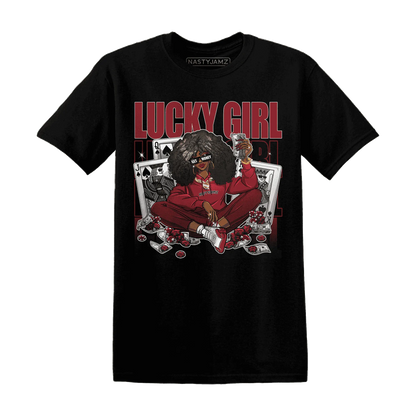 NastyJamz-Cherry-12s-T-Shirt-Match-Lucky-Girl