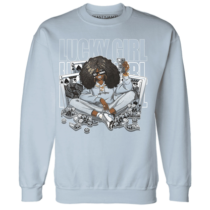 NastyJamz-Blue-Grey-13s-Sweatshirt-Match-Lucky-Girl