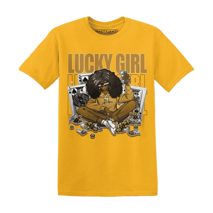 NastyJamz-Wheat-13s-T-Shirt-Match-Lucky-Girl