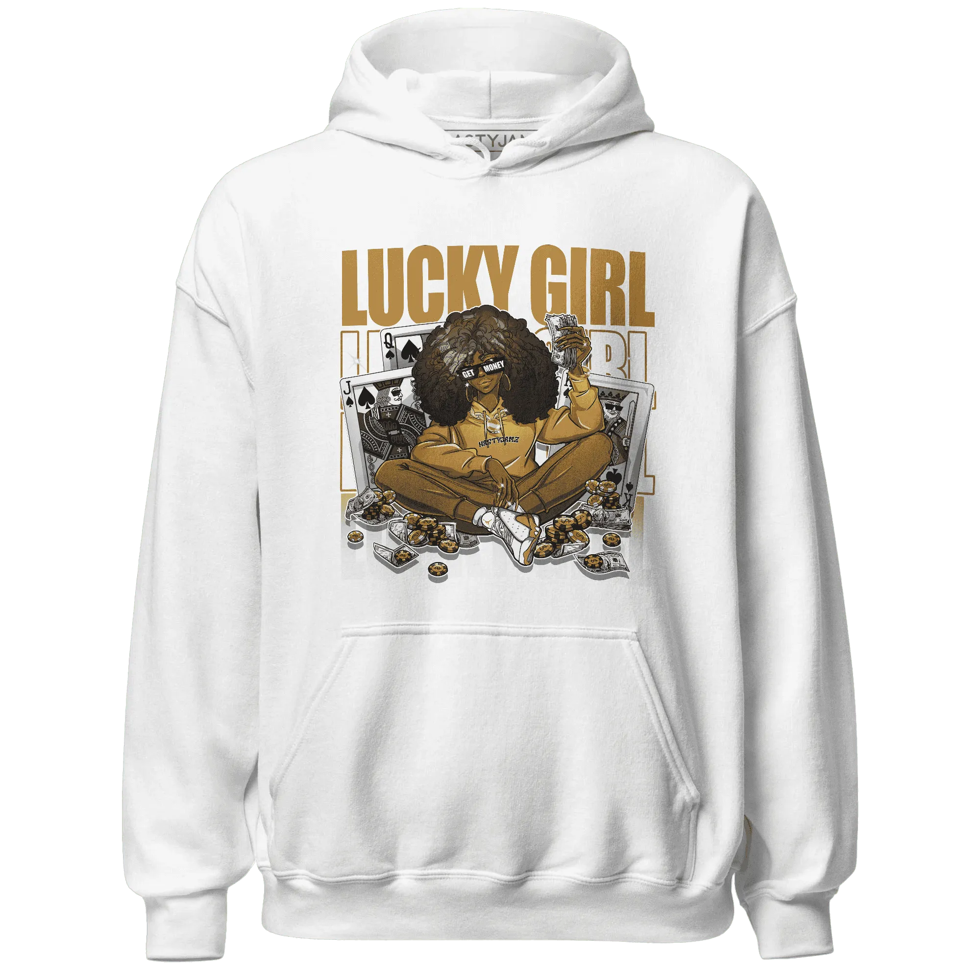 NastyJamz-Wheat-13s-Hoodie-Match-Lucky-Girl