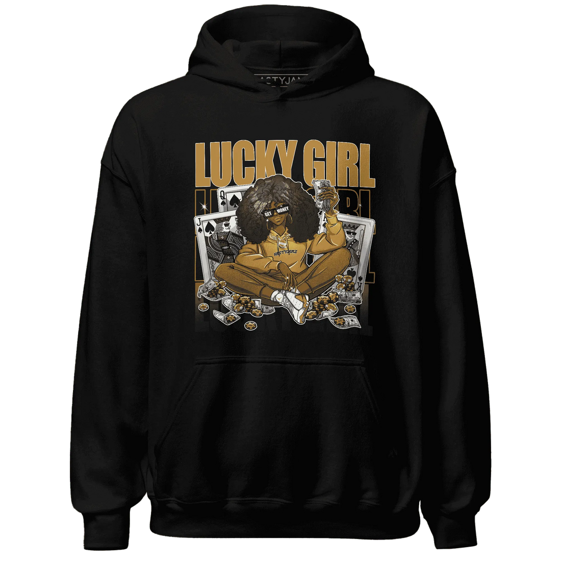 NastyJamz-Wheat-13s-Hoodie-Match-Lucky-Girl