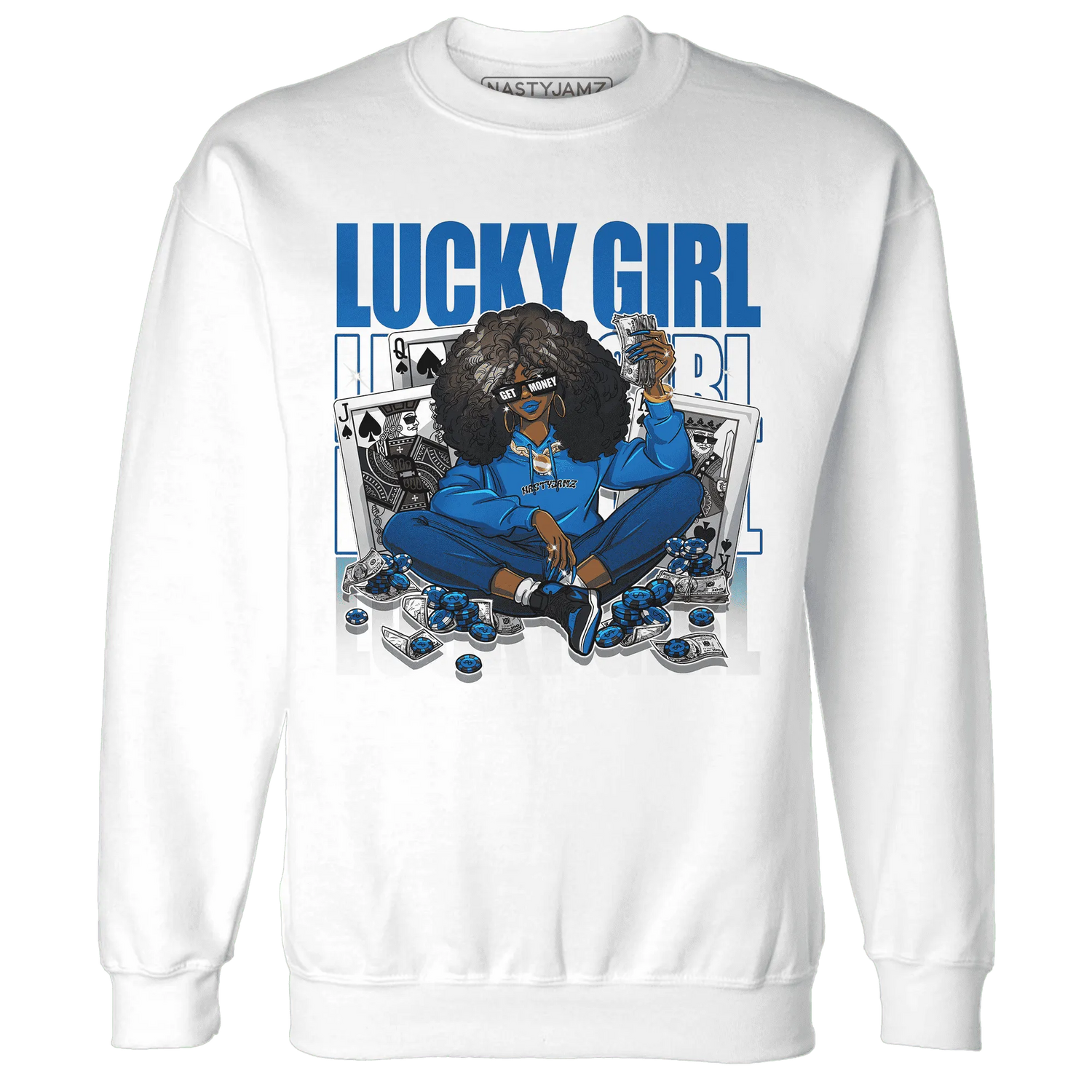 NastyJamz-Royal-Reimagined-1s-Sweatshirt-Match-Lucky-Girl