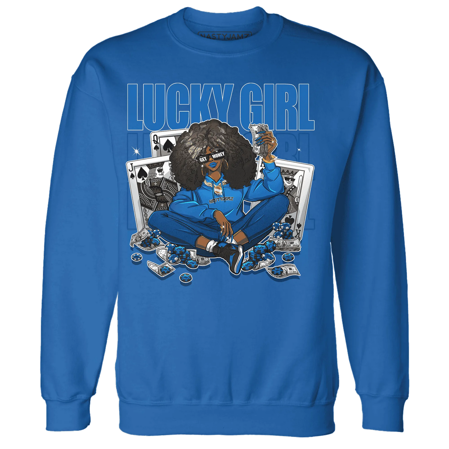 NastyJamz-Royal-Reimagined-1s-Sweatshirt-Match-Lucky-Girl