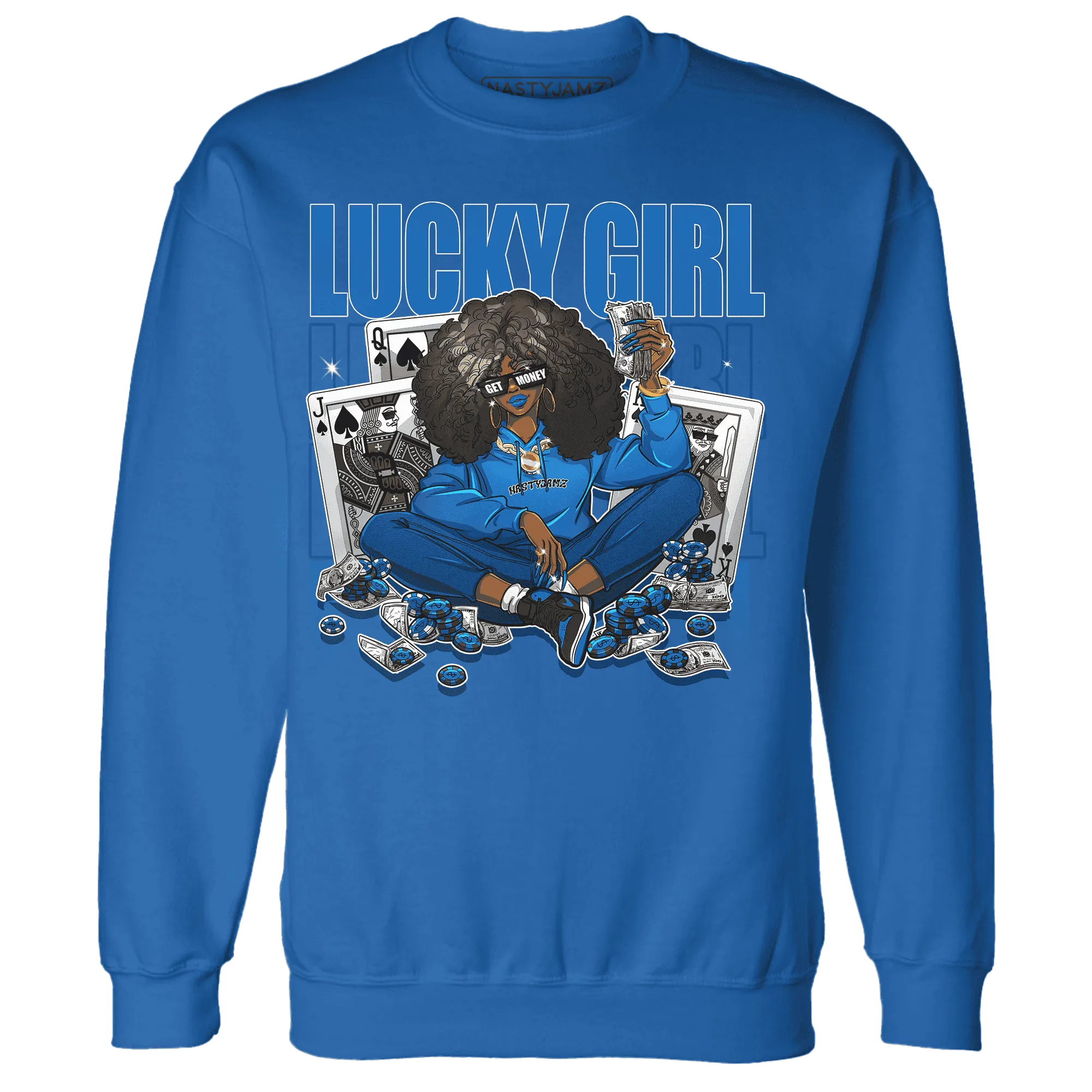 NastyJamz-Royal-Reimagined-1s-Sweatshirt-Match-Lucky-Girl