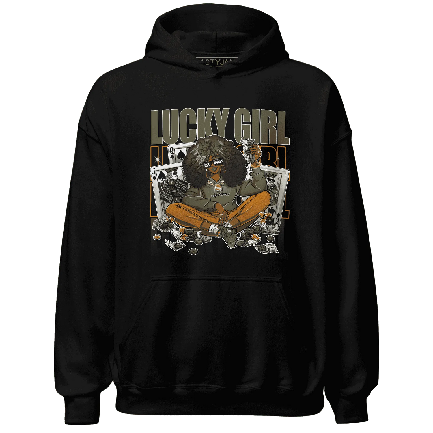 NastyJamz-Olive-5s-Hoodie-Match-Lucky-Girl