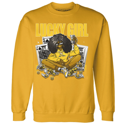 NastyJamz-Yellow-Ochre-6s-Sweatshirt-Match-Lucky-Girl