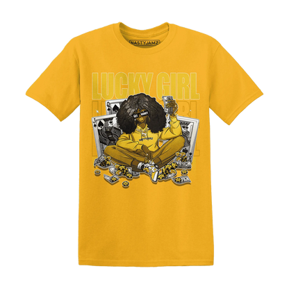 NastyJamz-Yellow-Ochre-6s-T-Shirt-Match-Lucky-Girl