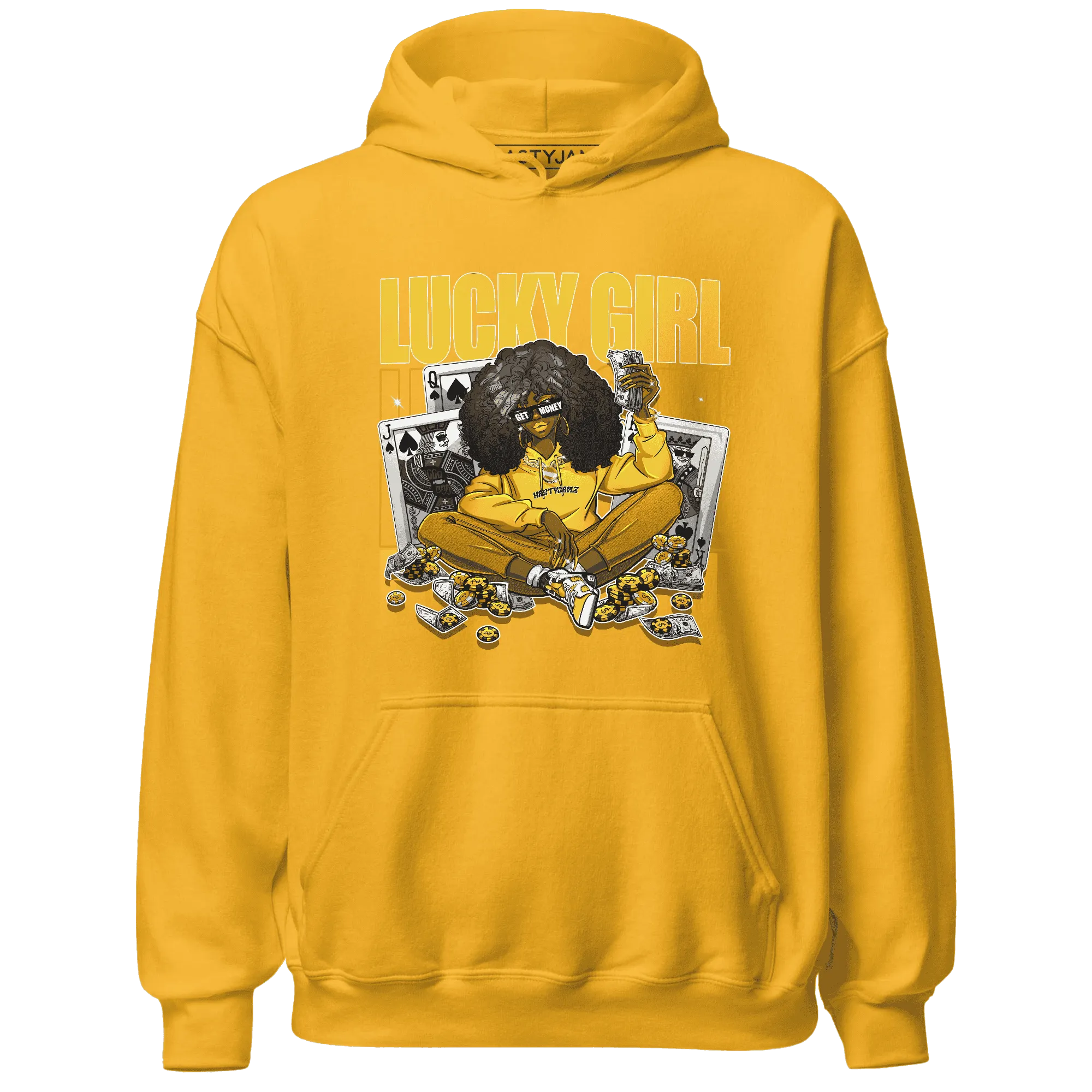 NastyJamz-Yellow-Ochre-6s-Hoodie-Match-Lucky-Girl