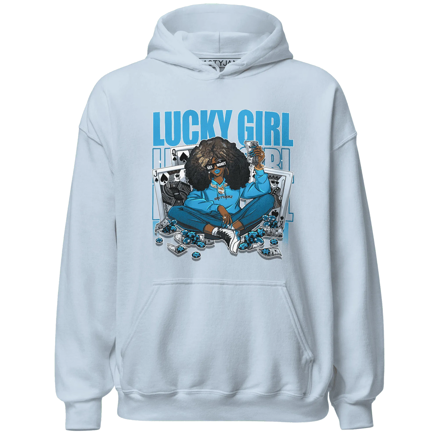 NastyJamz-Powder-Blue-9s-Hoodie-Match-Lucky-Girl