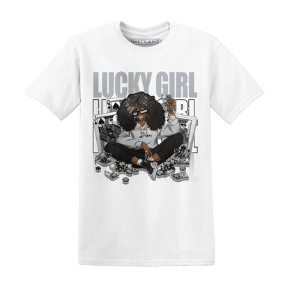 NastyJamz-Wolf-Grey-12s-T-Shirt-Match-Lucky-Girl-
