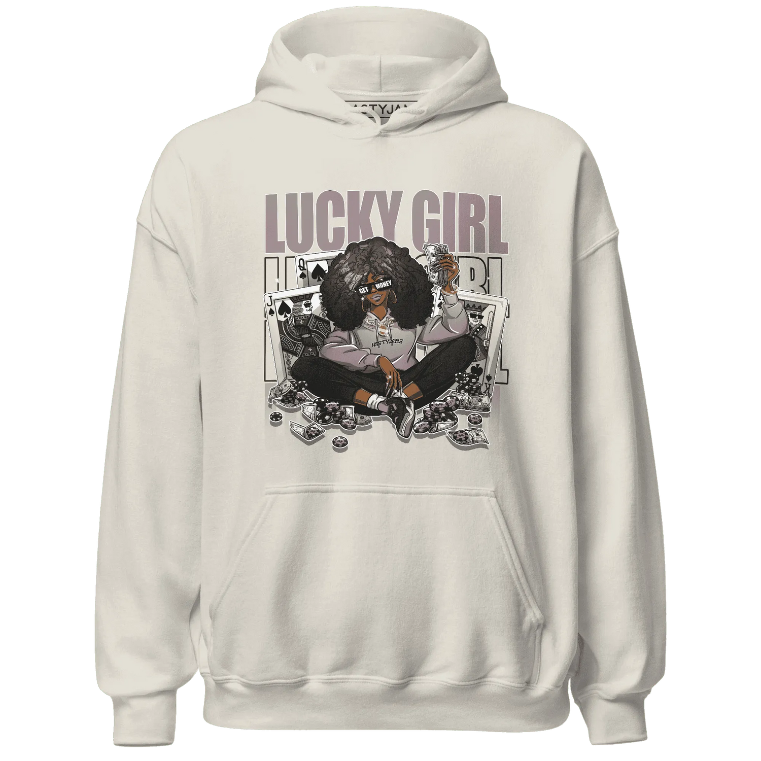 NastyJamz-Black-Violet-Ore-3s-Hoodie-Match-Lucky-Girl-