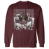 NastyJamz-Burgundy-Crush-3s-Sweatshirt-Match-Lucky-Girl-