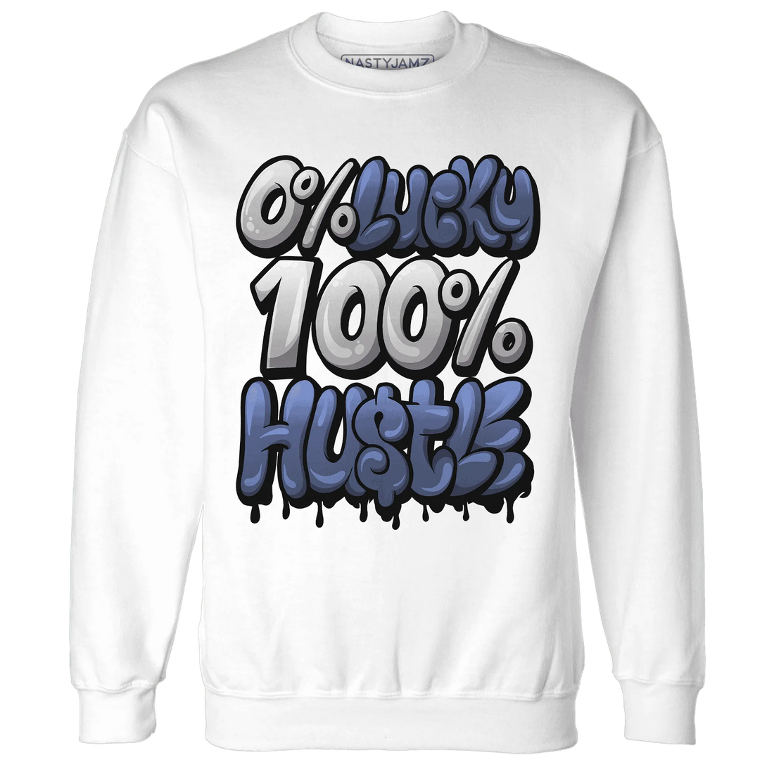 Low-Diffused-Blue-11s-Sweatshirt-Match-Lucky-Hustle