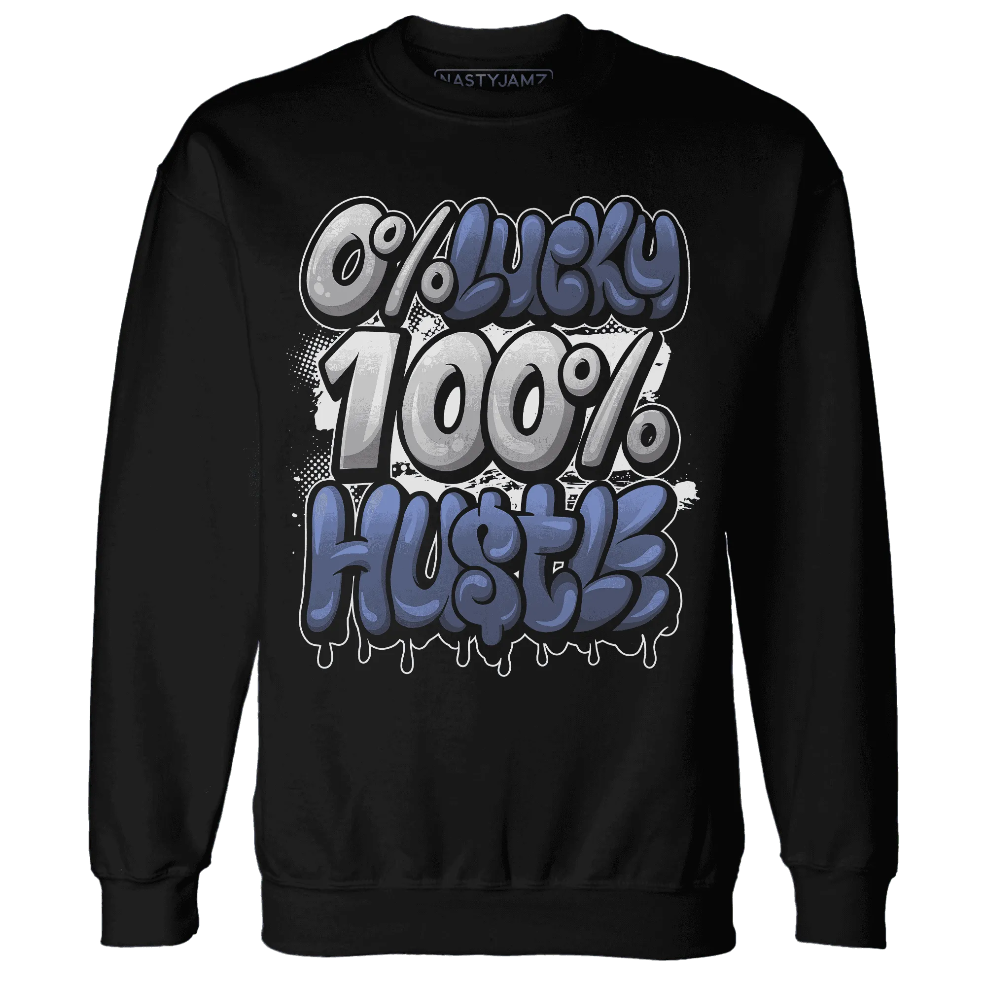 Low-Diffused-Blue-11s-Sweatshirt-Match-Lucky-Hustle
