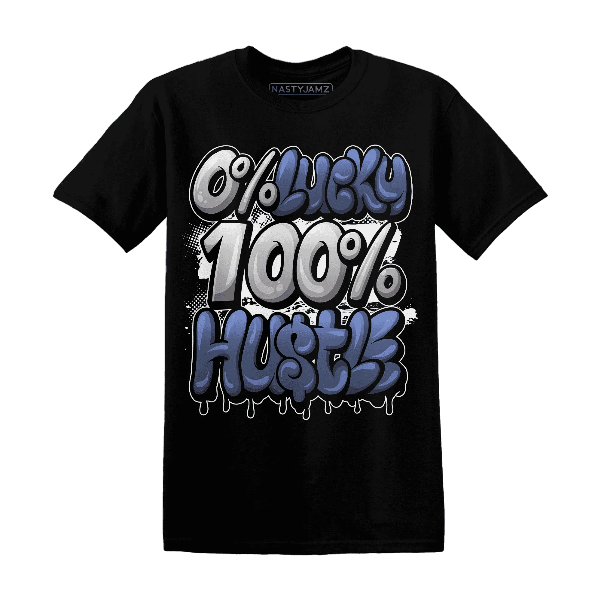 Low-Diffused-Blue-11s-T-Shirt-Match-Lucky-Hustle