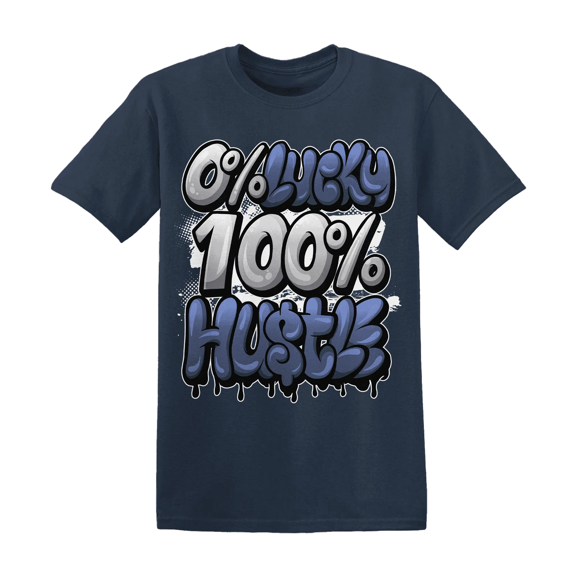 Low-Diffused-Blue-11s-T-Shirt-Match-Lucky-Hustle