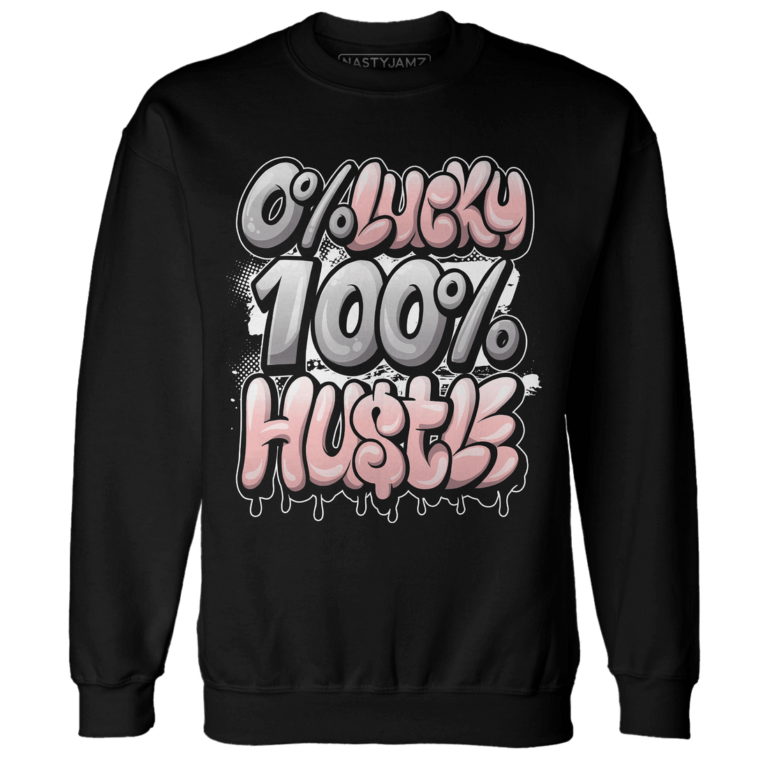 AJ 11 Low Legend Pink Sweatshirt Match Lucky Hustle - NastyJamz