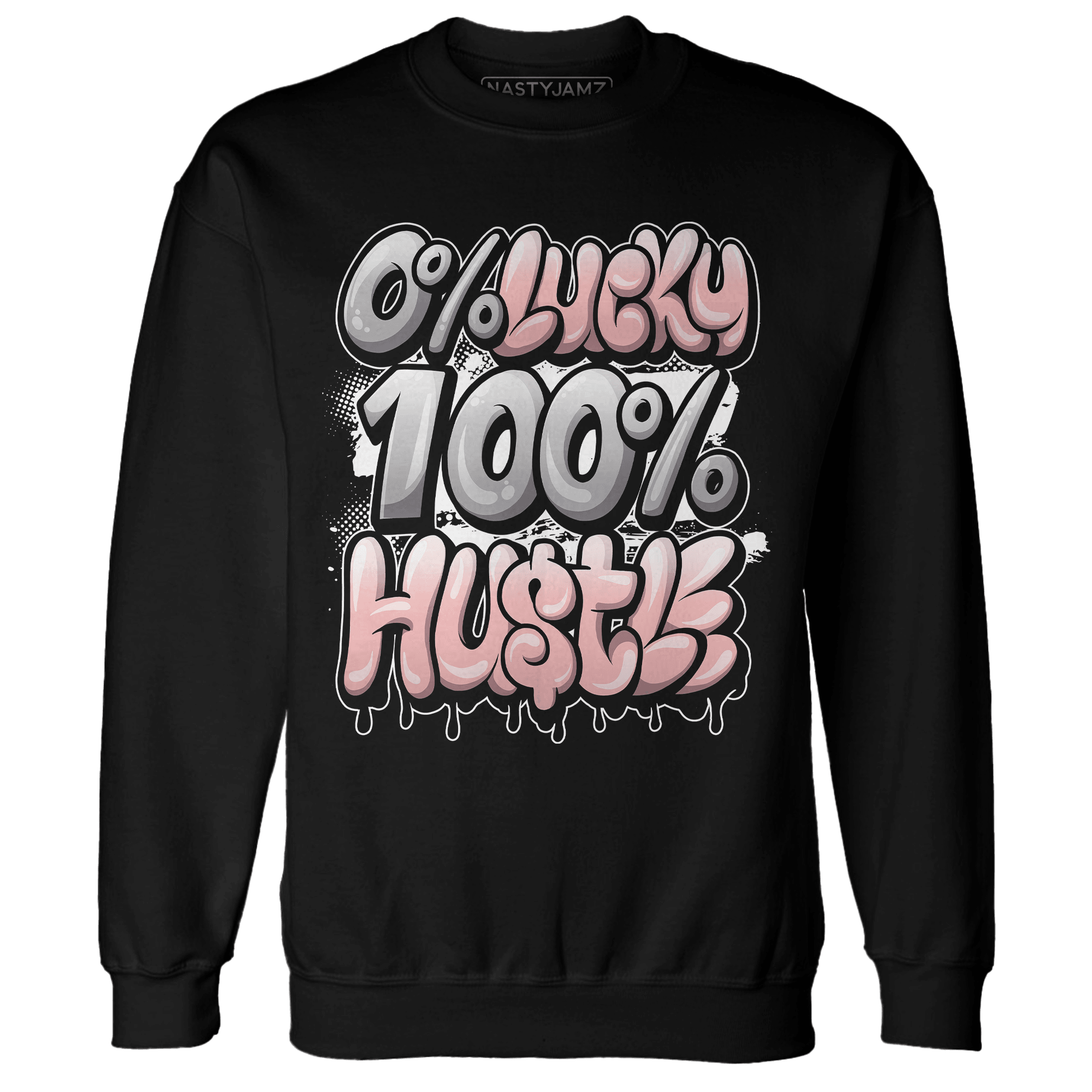 AJ 11 Low Legend Pink Sweatshirt Match Lucky Hustle - NastyJamz