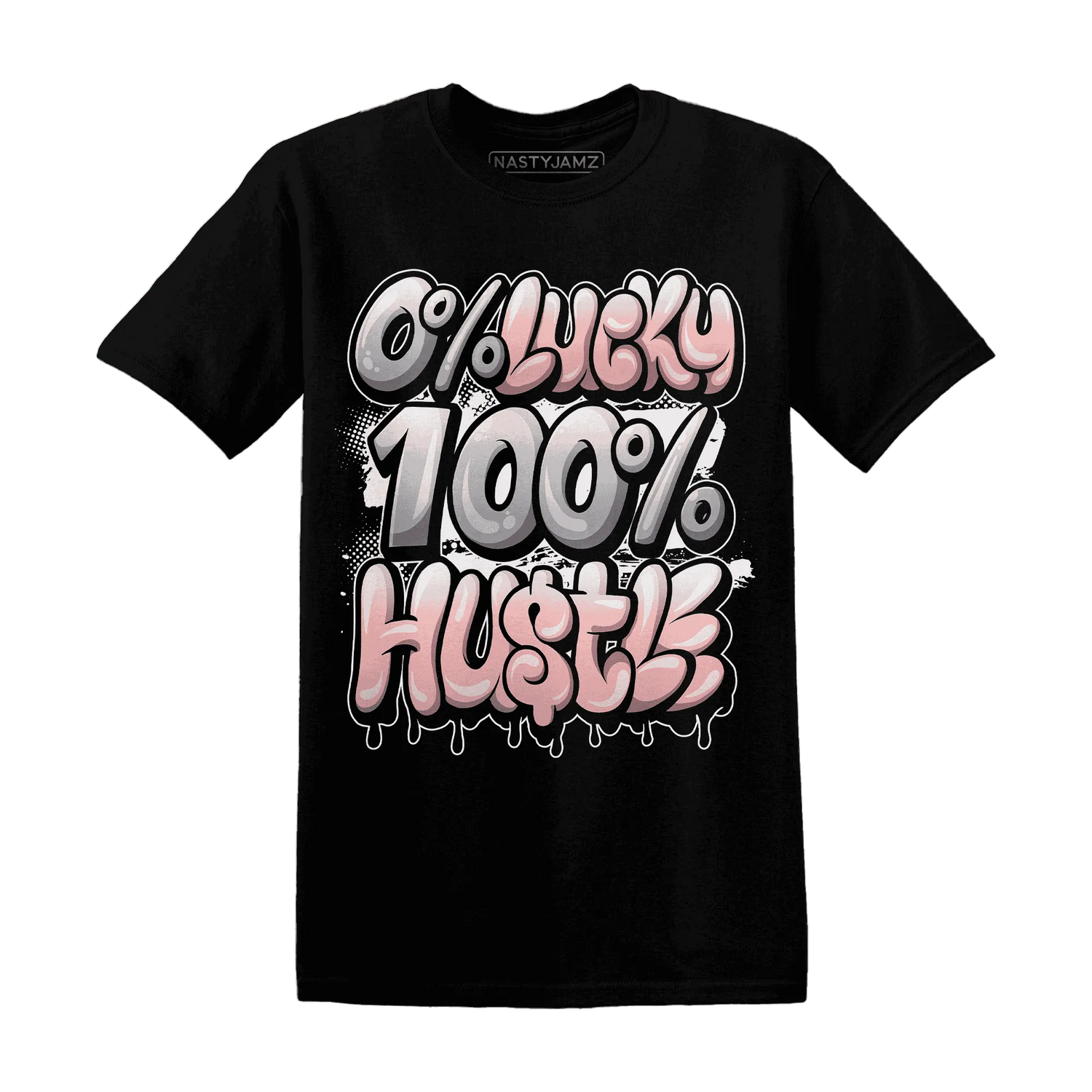 Low-Legend-Pink-11s-T-Shirt-Match-Lucky-Hustle