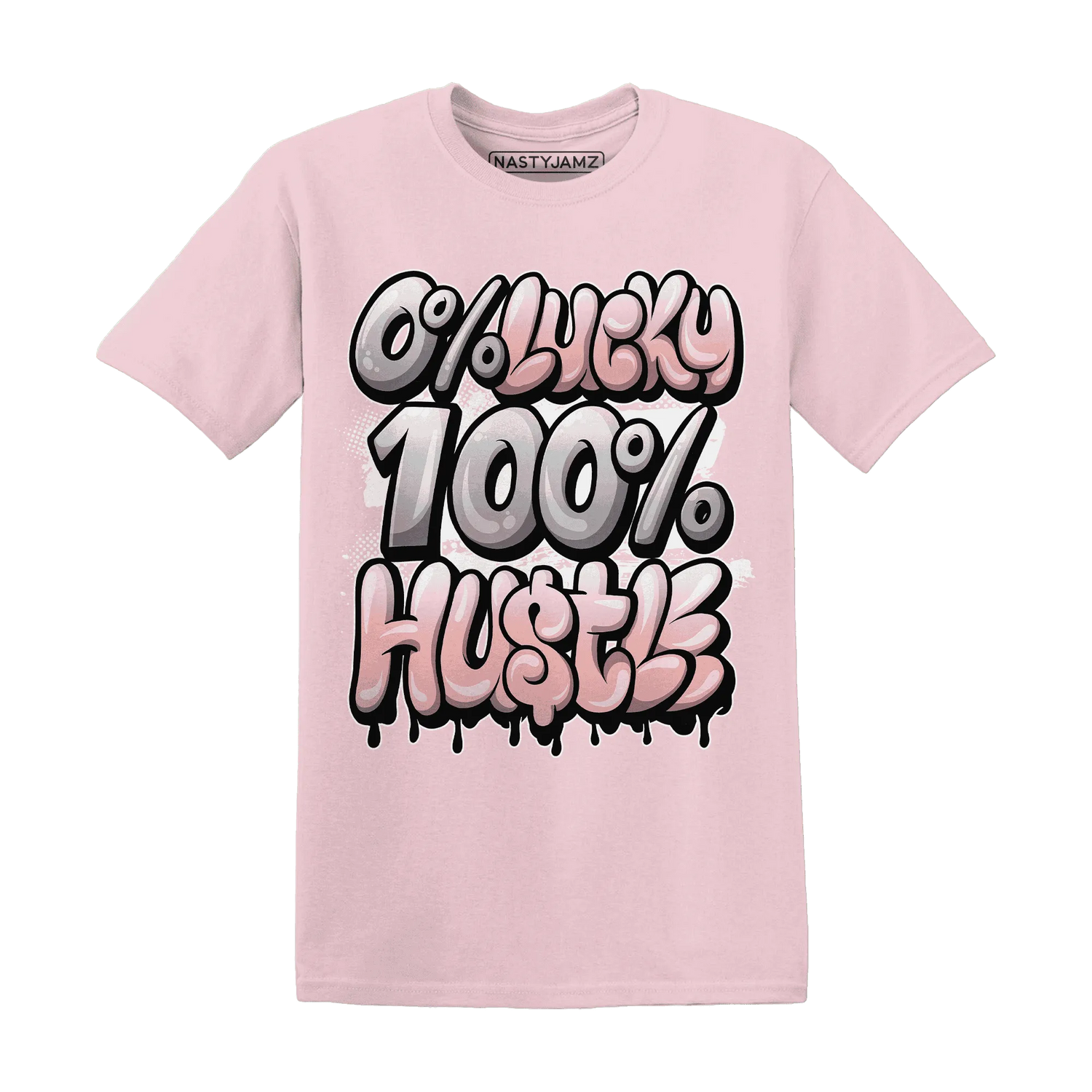 Low-Legend-Pink-11s-T-Shirt-Match-Lucky-Hustle