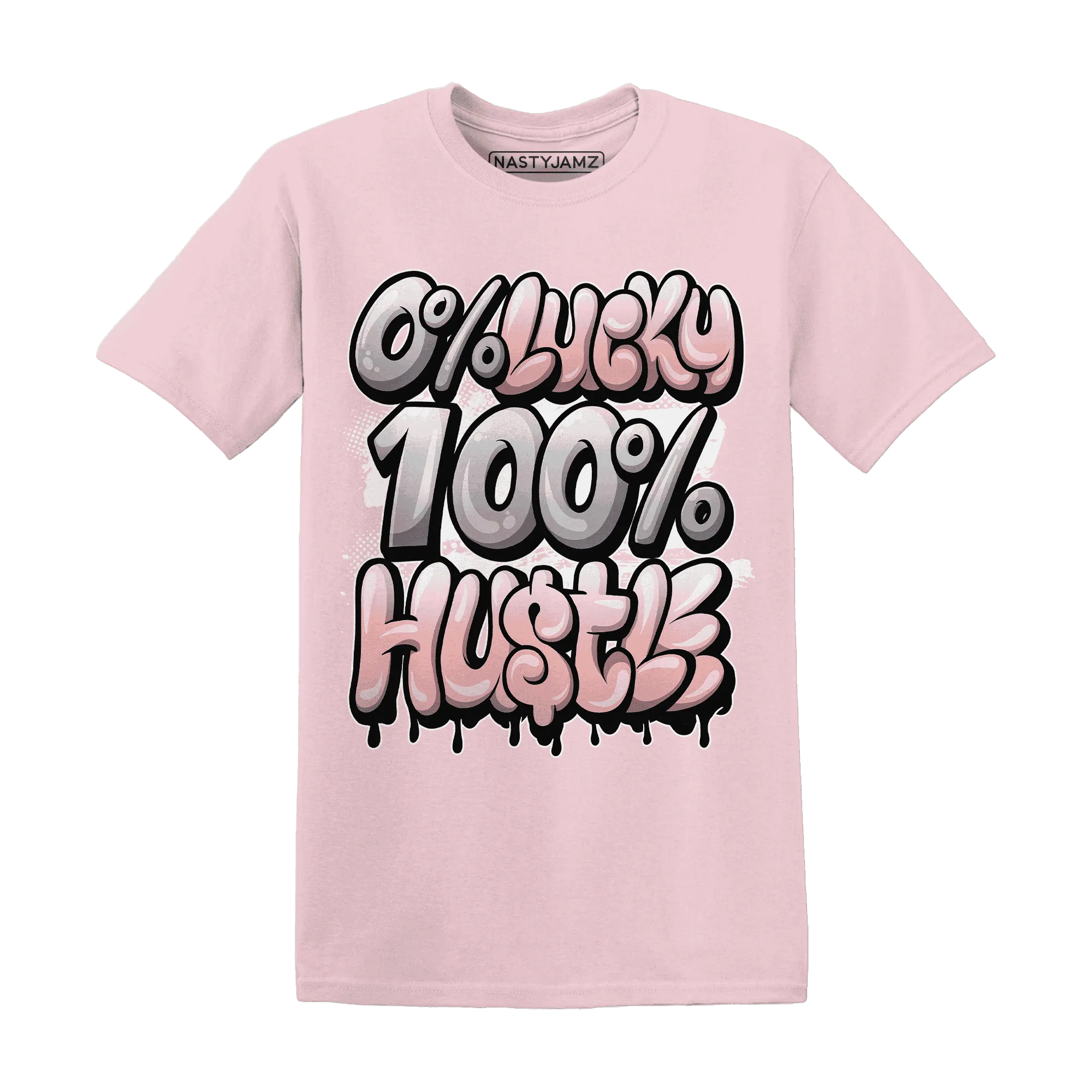 Low-Legend-Pink-11s-T-Shirt-Match-Lucky-Hustle