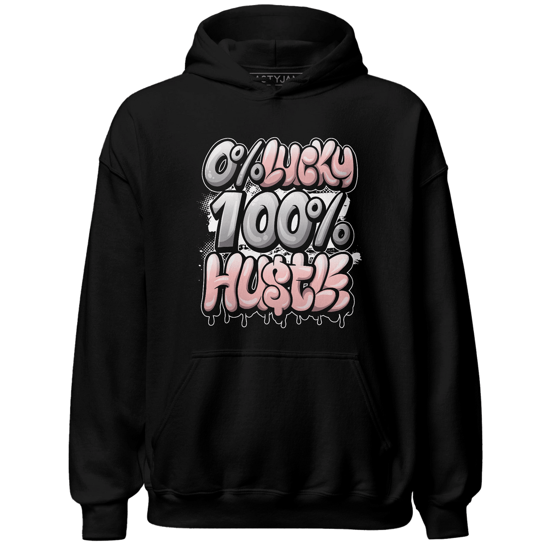 Low Legend Pink 11s Hoodie Match Lucky Hustle - NastyJamz