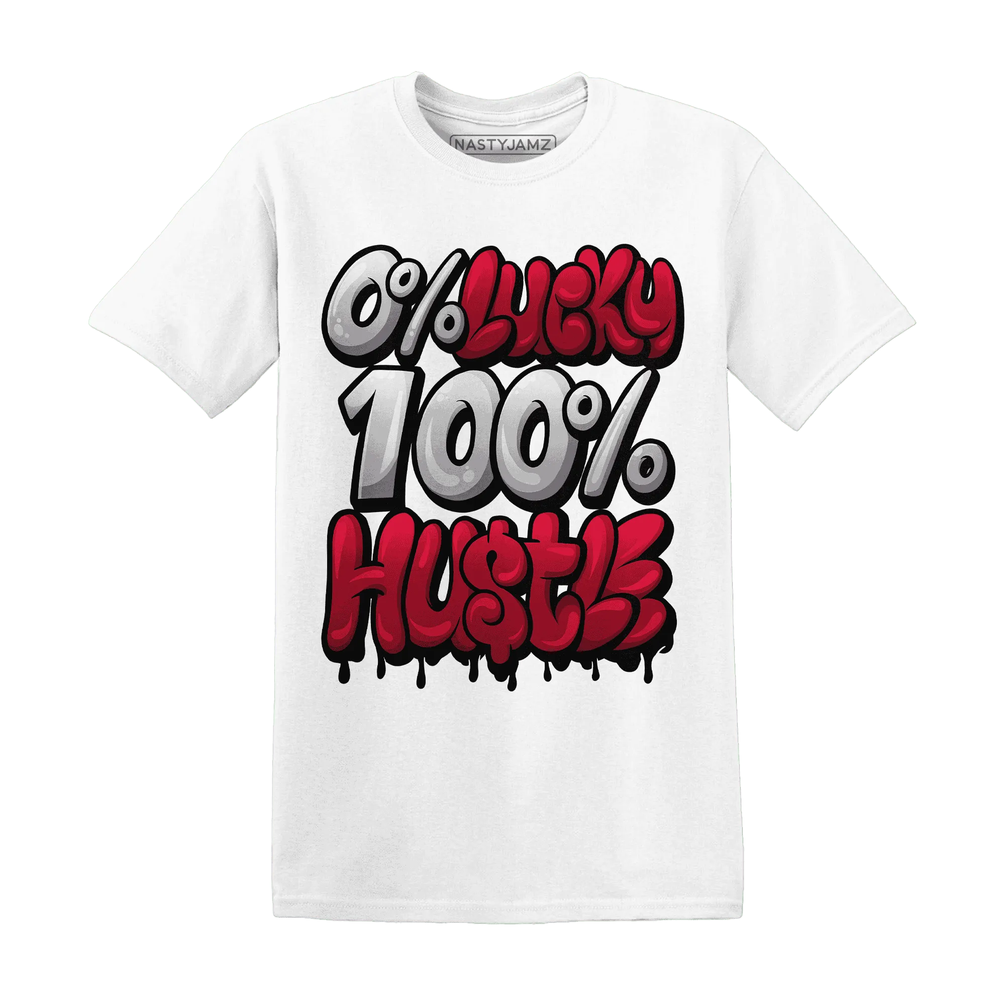 Retro-Red-Taxi-12s-T-Shirt-Match-Lucky-Hustle