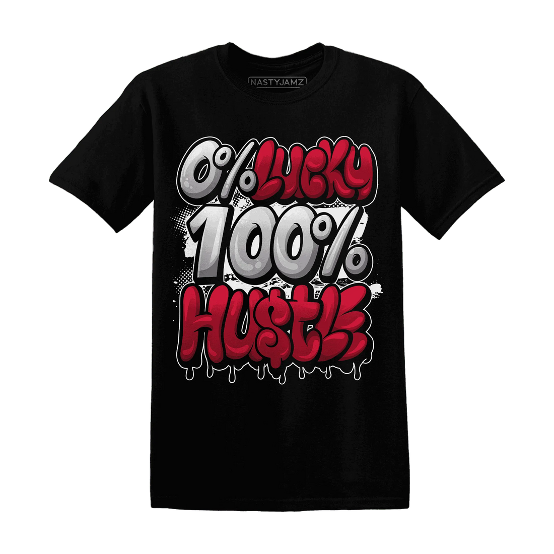 Retro-Red-Taxi-12s-T-Shirt-Match-Lucky-Hustle