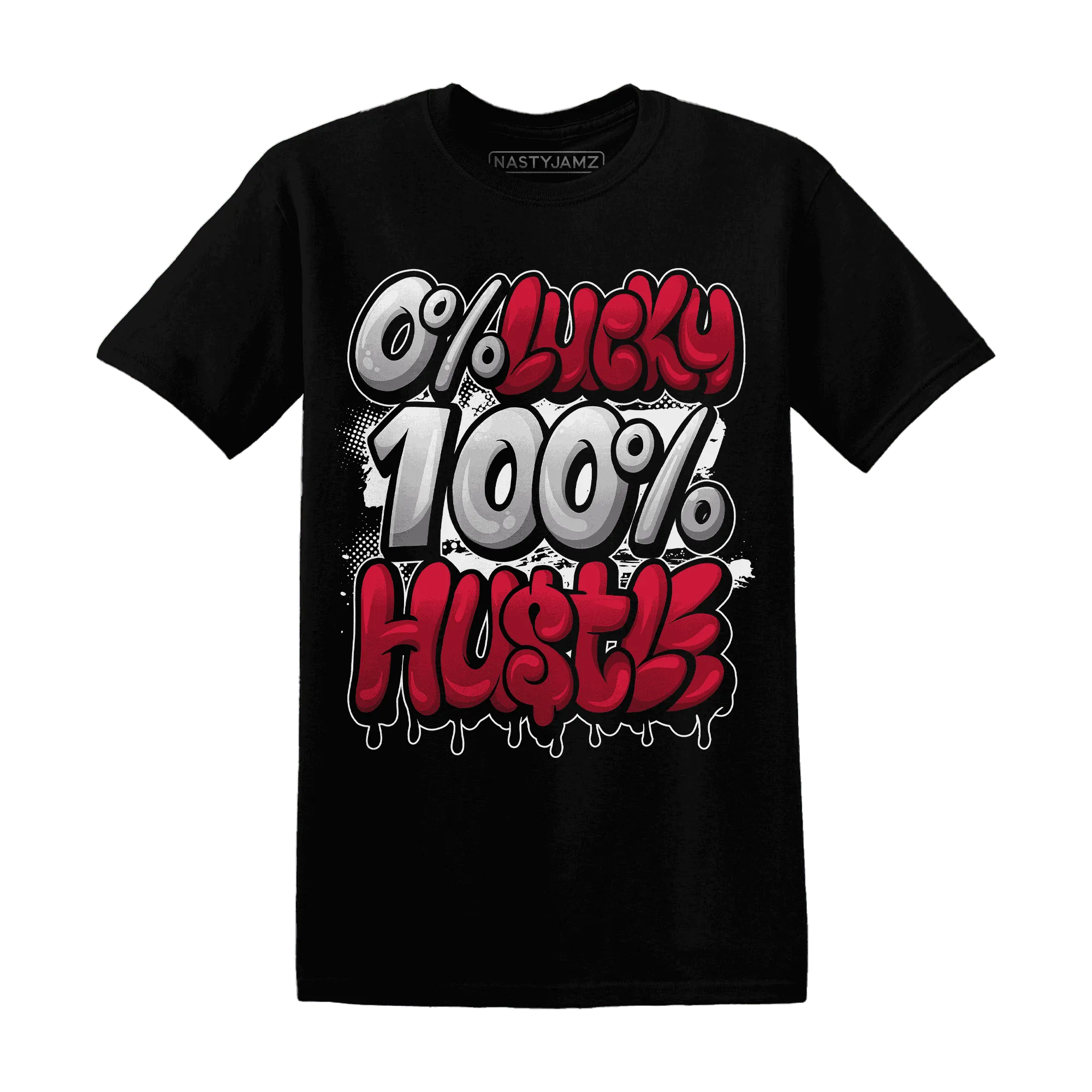 Retro-Red-Taxi-12s-T-Shirt-Match-Lucky-Hustle