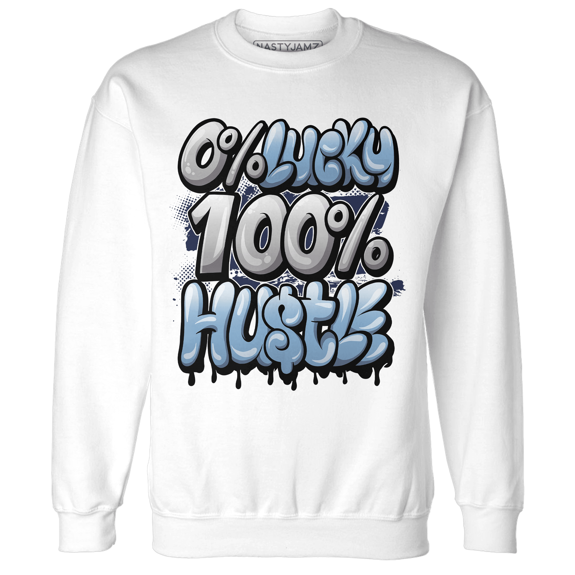 First In Flight 1s Sweatshirt Match Lucky Hustle - NastyJamz