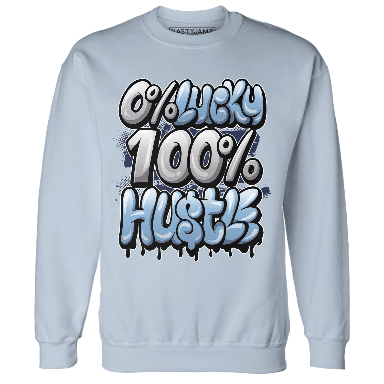 First In Flight 1s Sweatshirt Match Lucky Hustle - NastyJamz