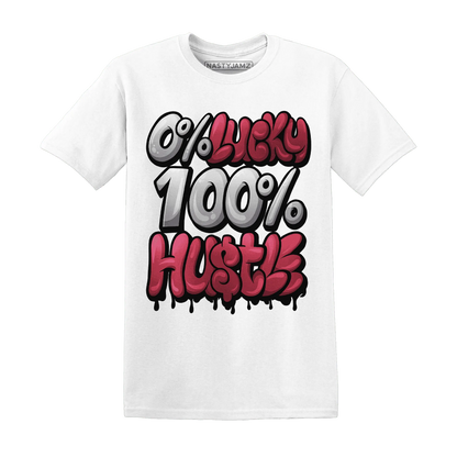 High-85-Metallic-Burgundy-1s-T-Shirt-Match-Lucky-Hustle