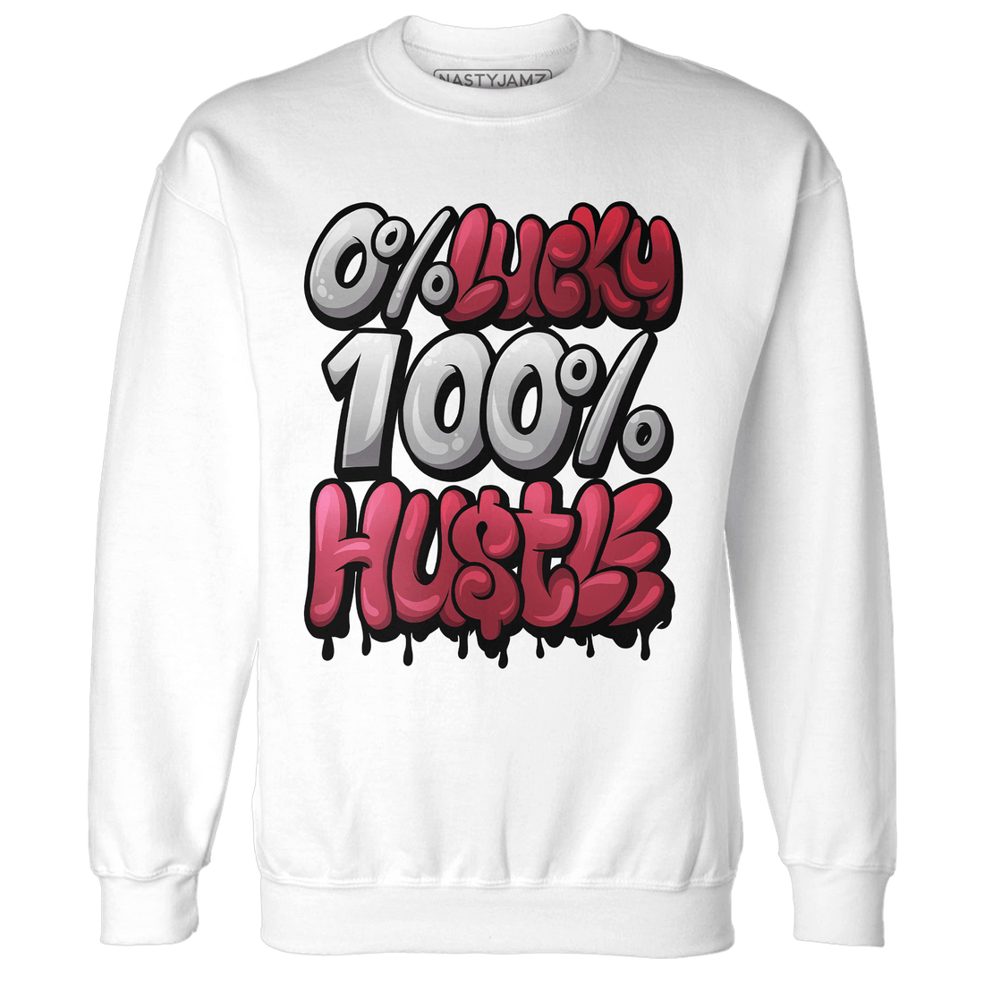 High 85 Metallic Burgundy 1s Sweatshirt Match Lucky Hustle - NastyJamz