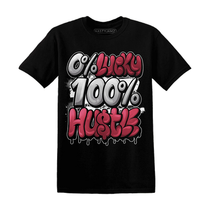 High-85-Metallic-Burgundy-1s-T-Shirt-Match-Lucky-Hustle