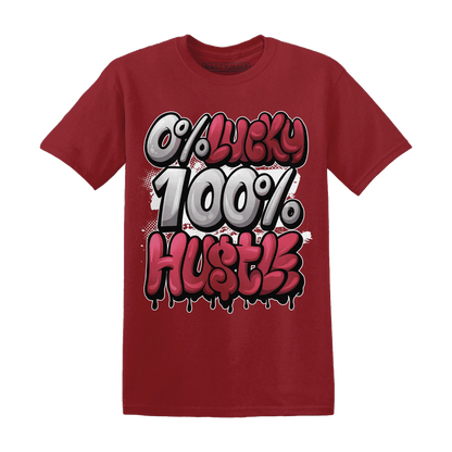 High-85-Metallic-Burgundy-1s-T-Shirt-Match-Lucky-Hustle