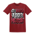 High-85-Metallic-Burgundy-1s-T-Shirt-Match-Lucky-Hustle